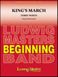 King's March Concert Band sheet music cover